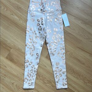 NWT Spiritual Gangster Leopard Print Leggings Size 10